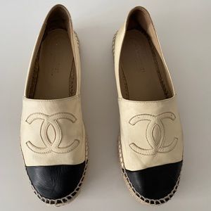 Chanel Lambskin Espadrilles